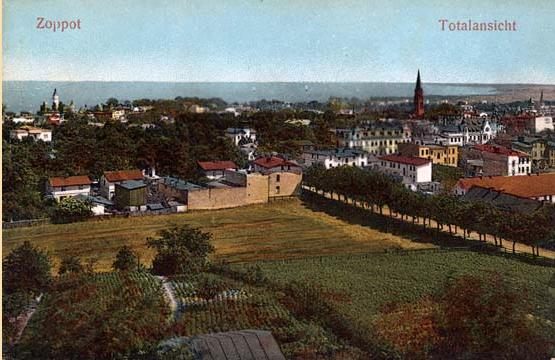 Zoppot - pocztówka